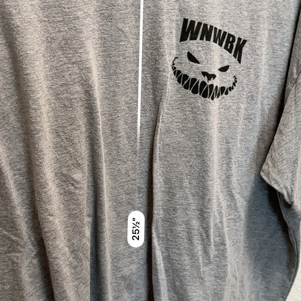 4/$20 Gray Men’s Graphic T-Shirt, Comfy Oversized 0038 - Picture 6 of 7